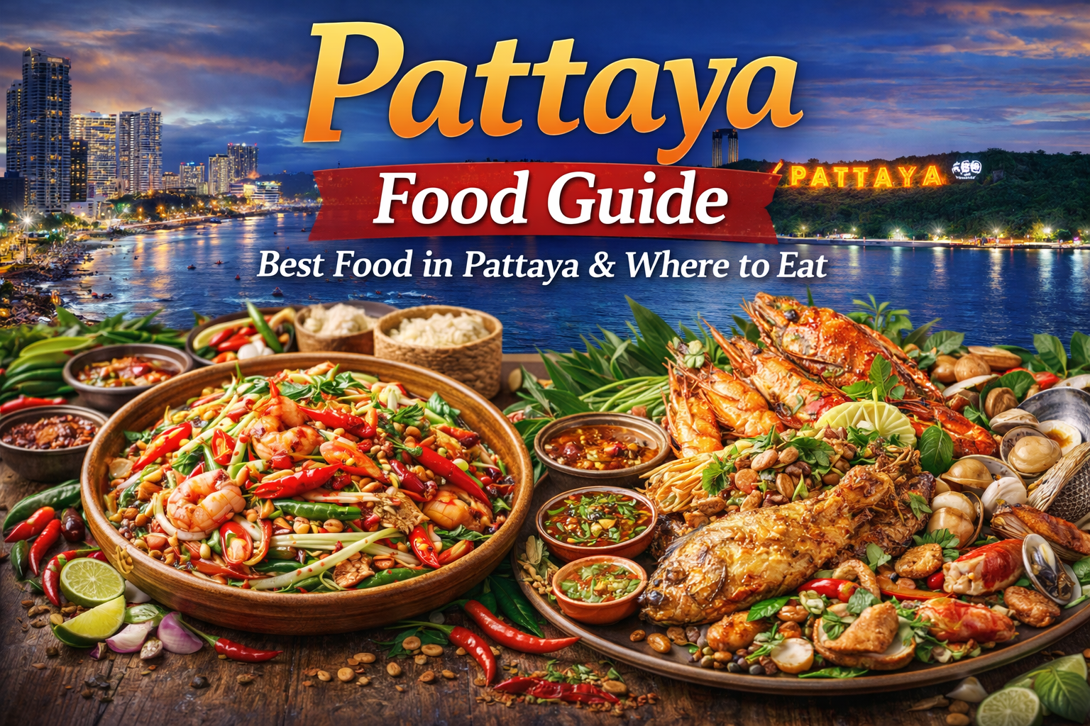 Where to Eat in Pattaya, Thai, Isan, Indian and Western Cuisine