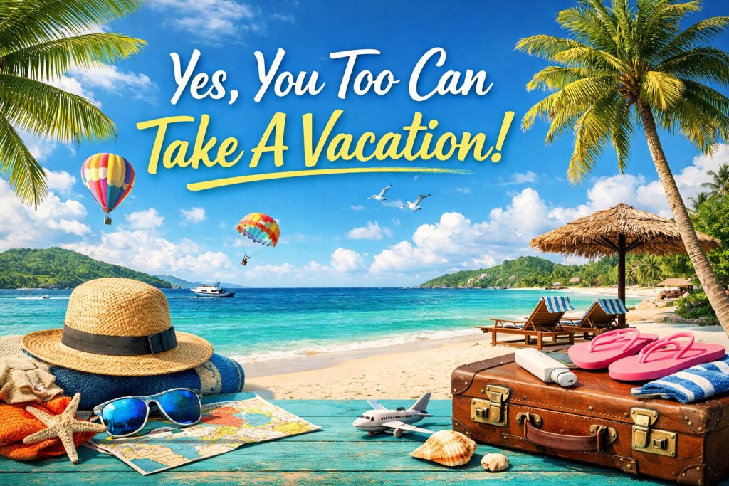 You Too Can Take A Vacation